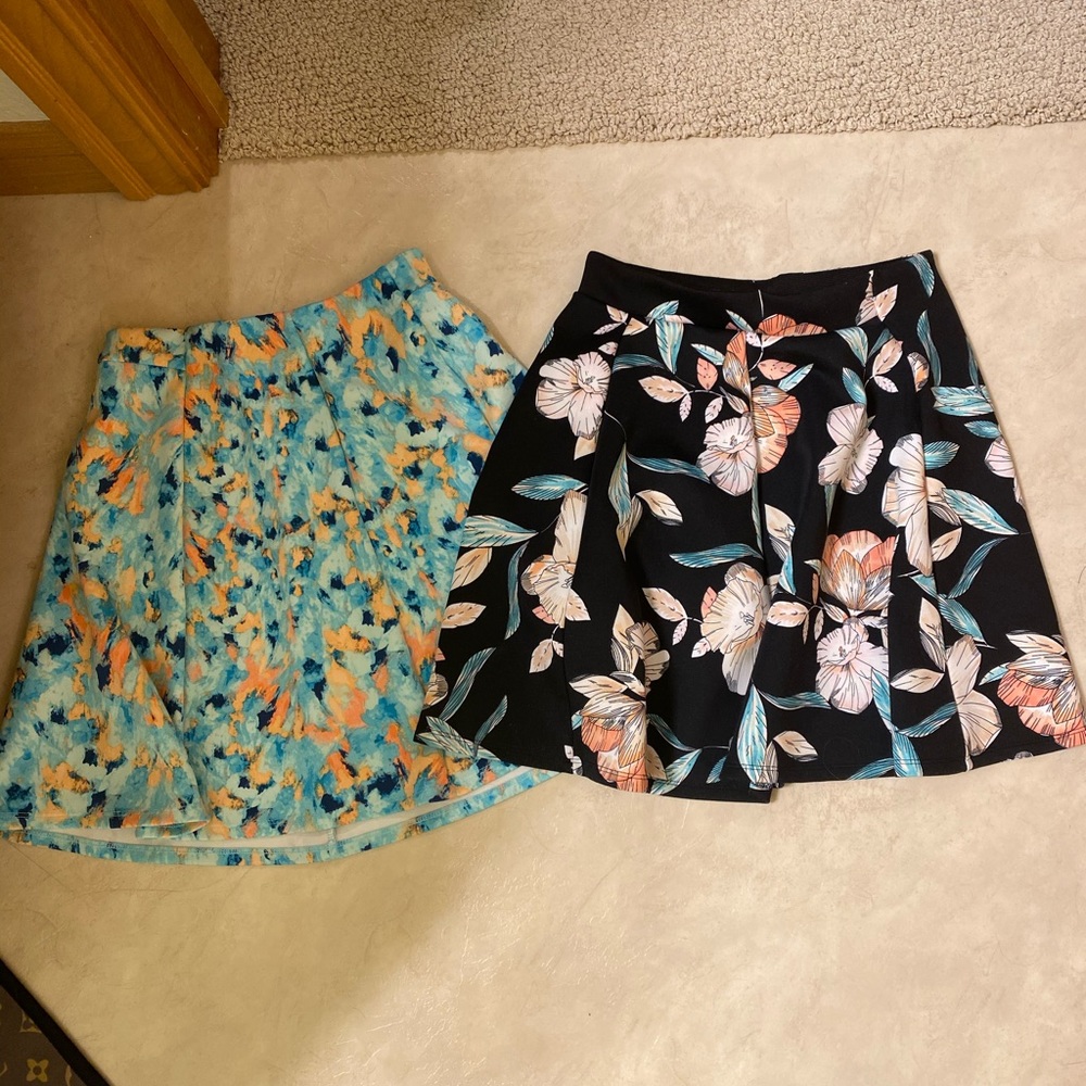 2 skirts